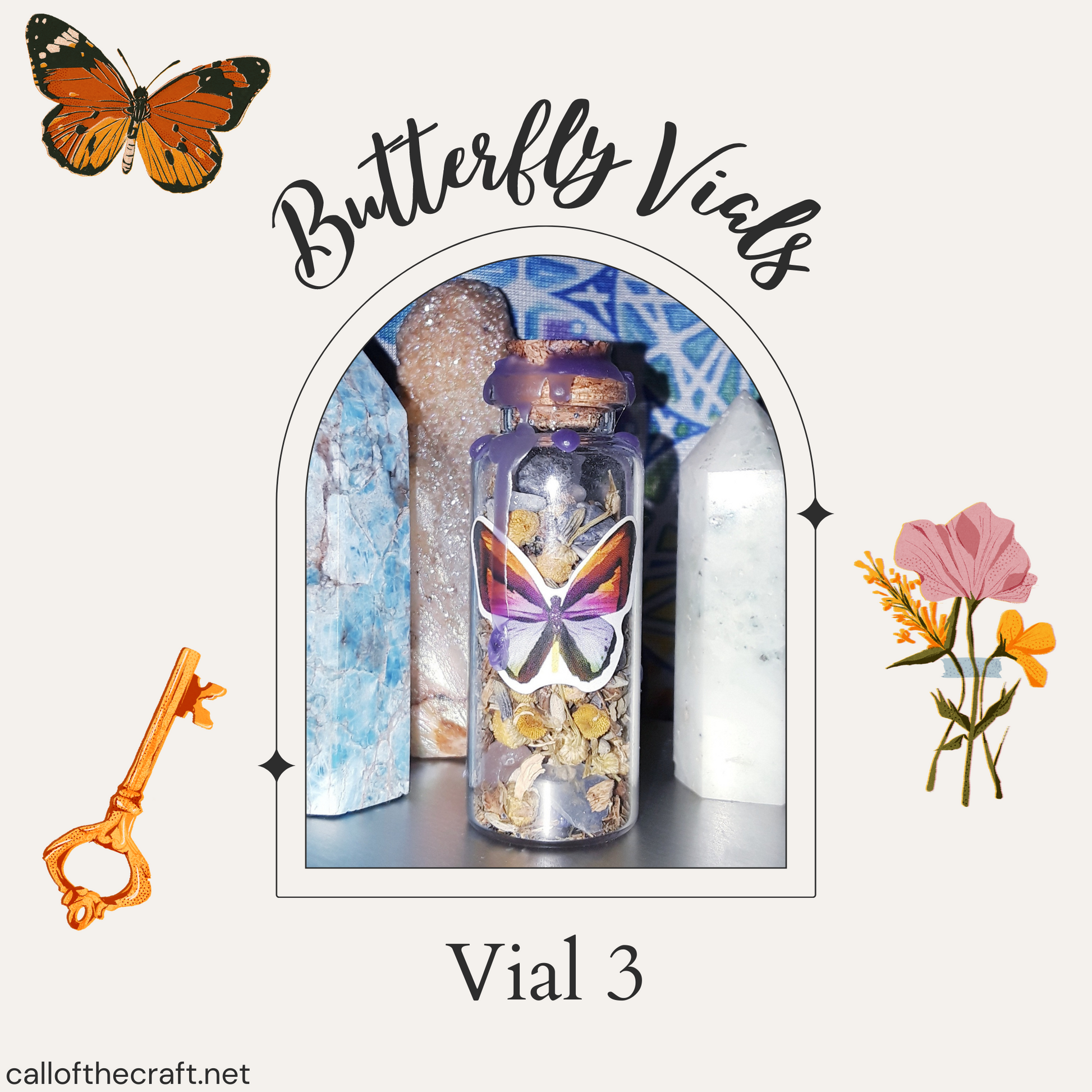 Butterfly Vials, Vial 3 - The Call of the Craft