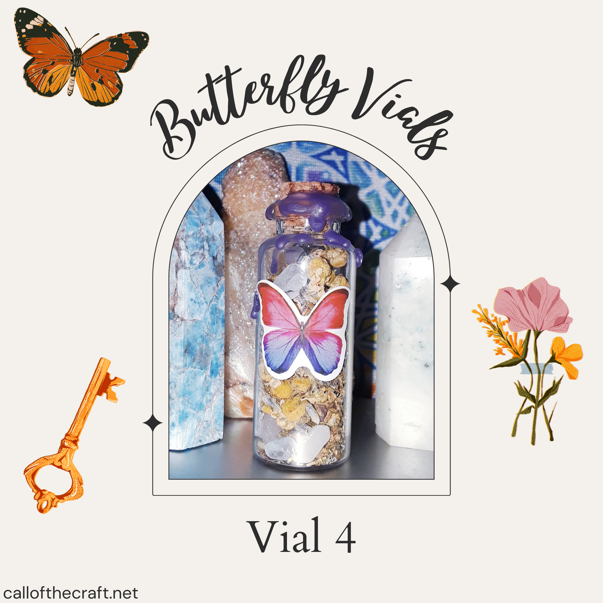 Butterfly Vials, Vial 4 - The Call of the Craft