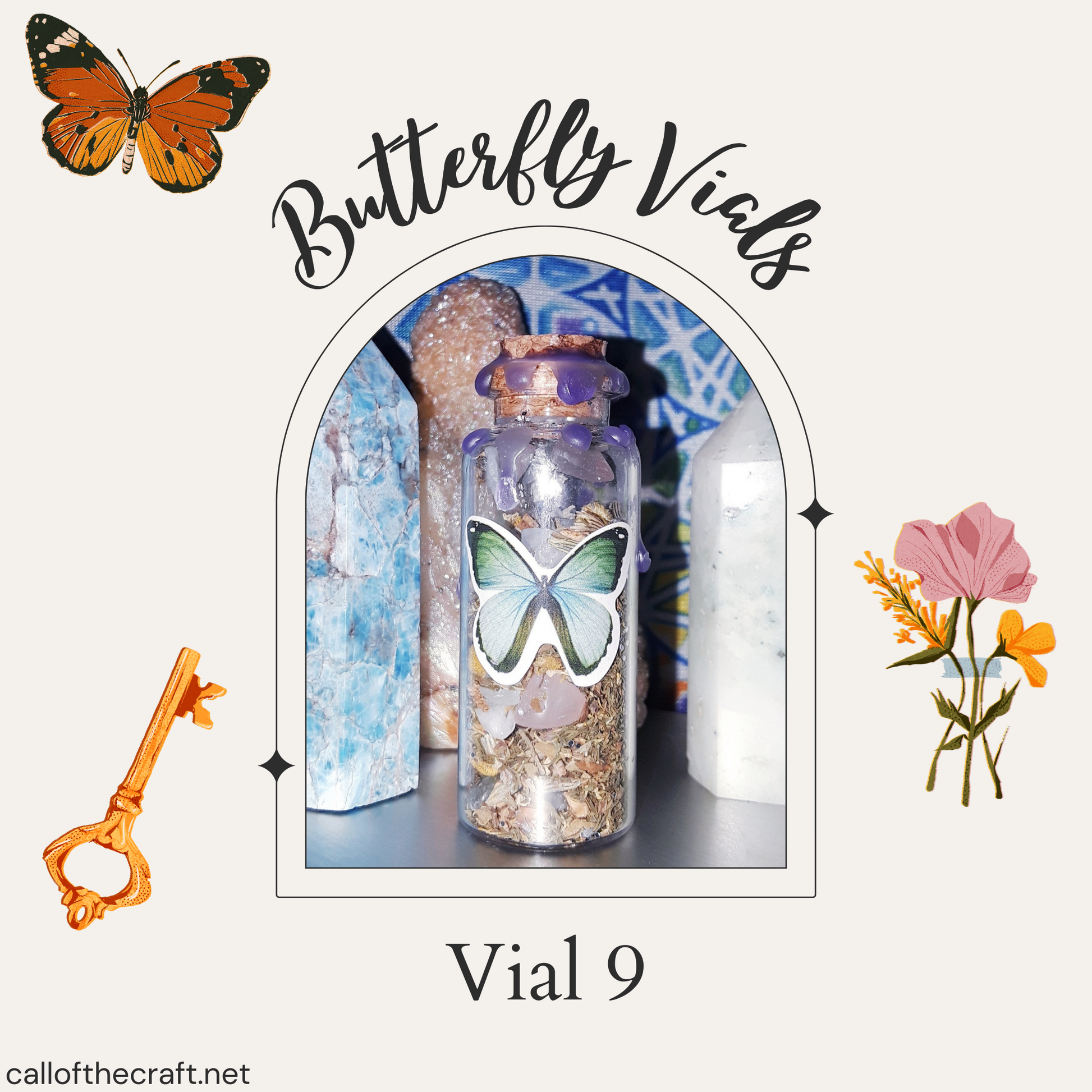 Butterfly Vials, Vial 9 - The Call of the Craft