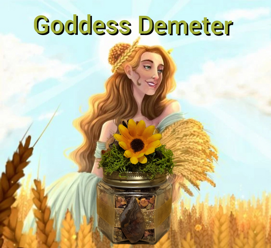 Goddess Demeter Offering Jar